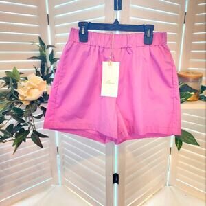 KASIA NEW PINK SHORTS WITH POCKETS RETAIL $90